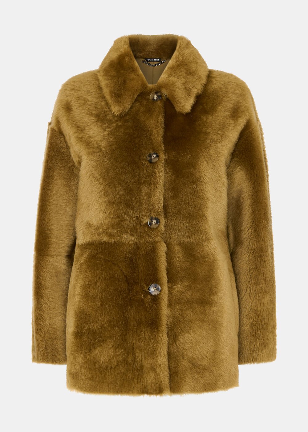 Tamina Short Shearling Coat