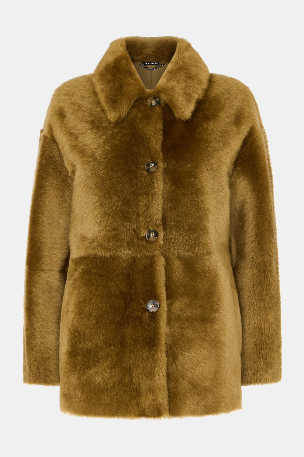 Tamina Short Shearling Coat