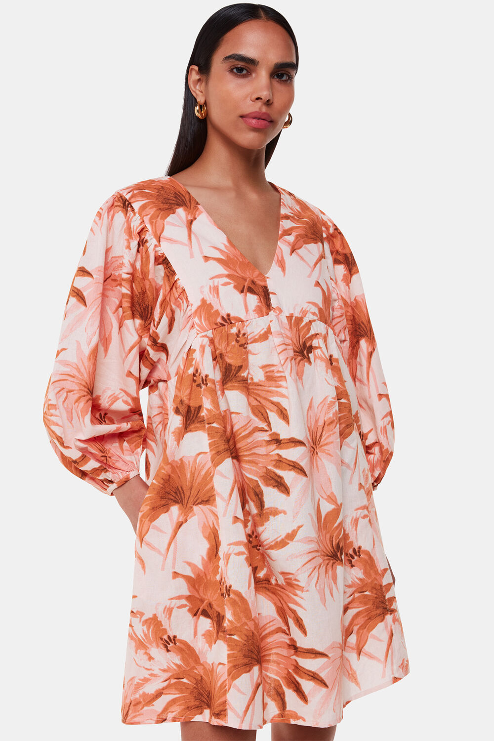Honolulu Linen Blend Dress