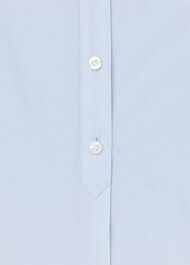 Silk Cotton Trapeze Shirt