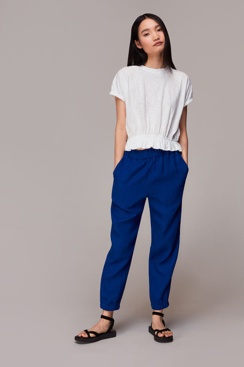 Celly Gathered Hem Top