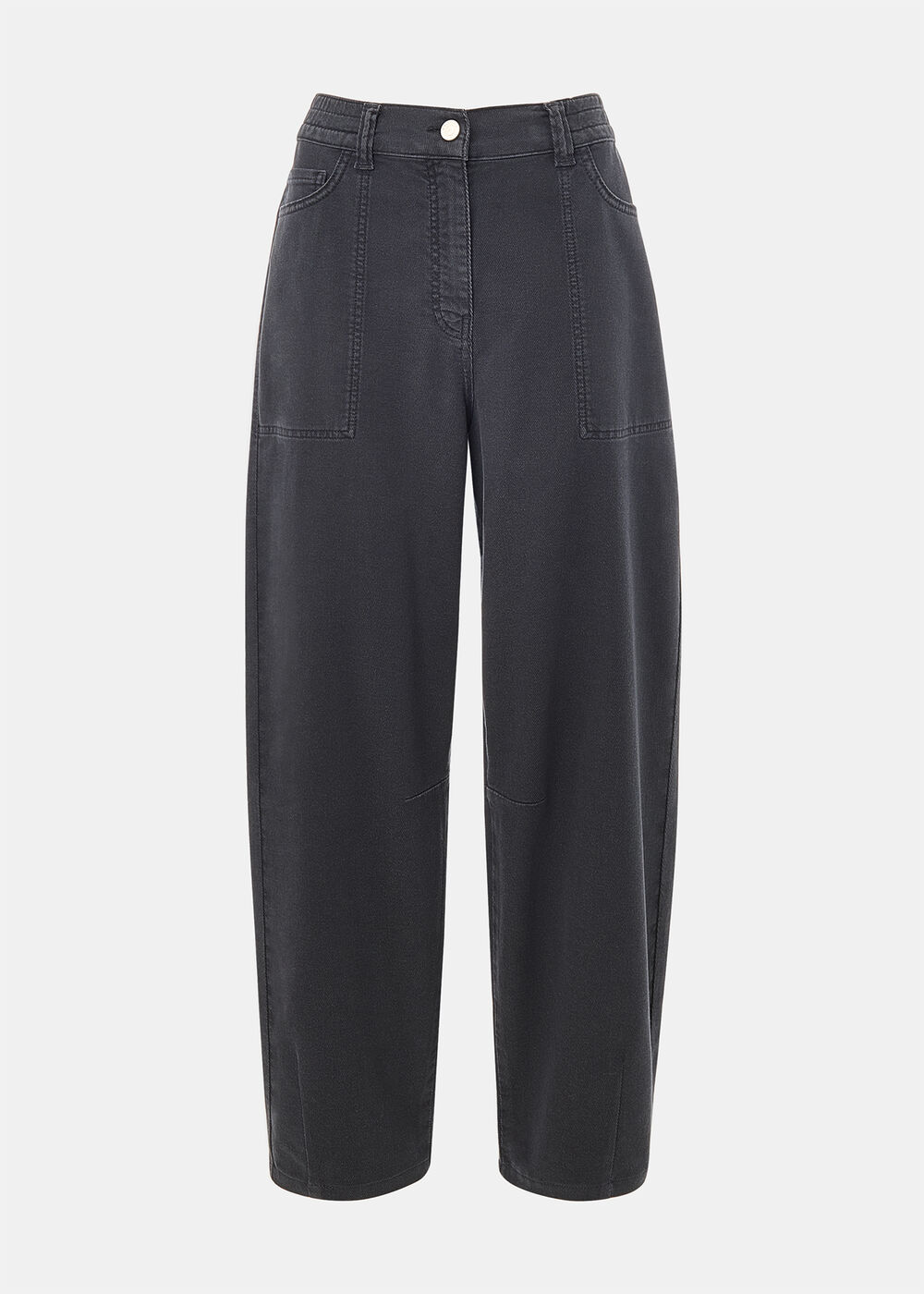 Casual Cotton Barrel Trouser