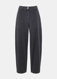 Casual Cotton Barrel Trouser