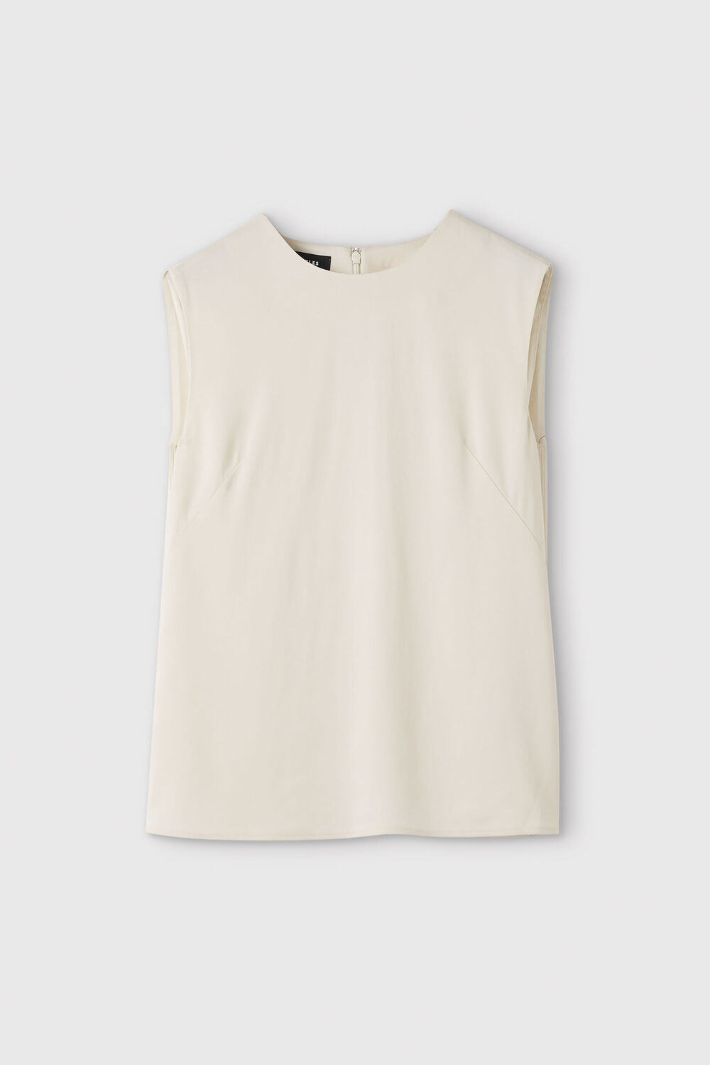 Fringe Back Sleeveless Top
