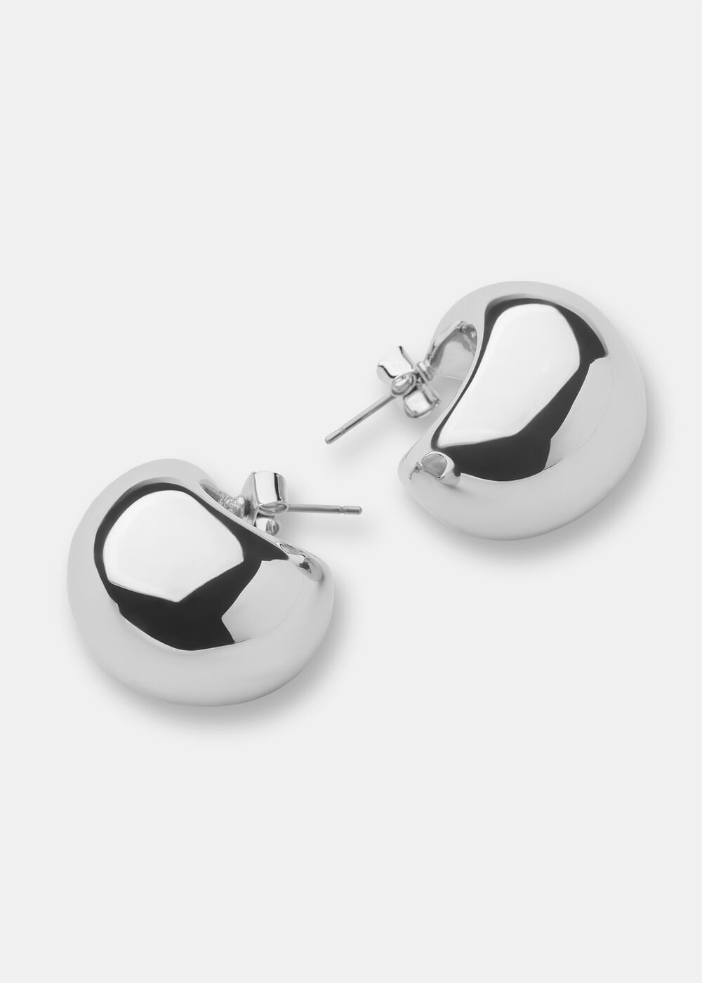 Chunky Curved Stud Earring