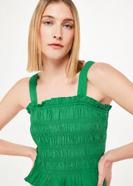 Saskia Crinkle Strappy Top