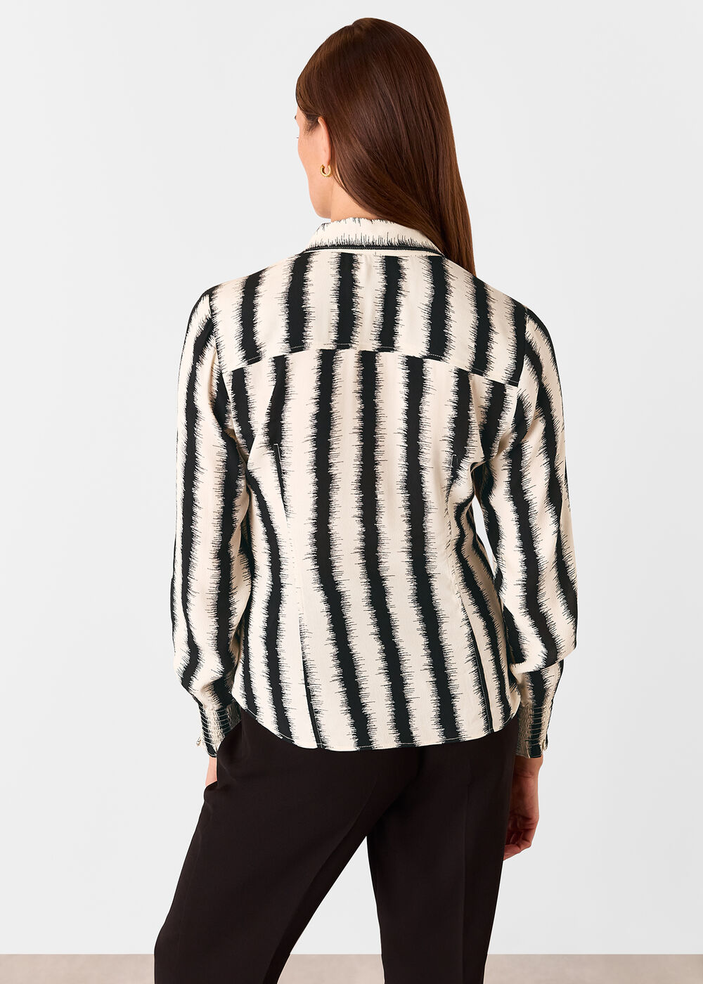 Hazy Stripe Fitted Shirt