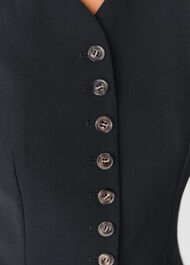 Cora Crepe Waistcoat