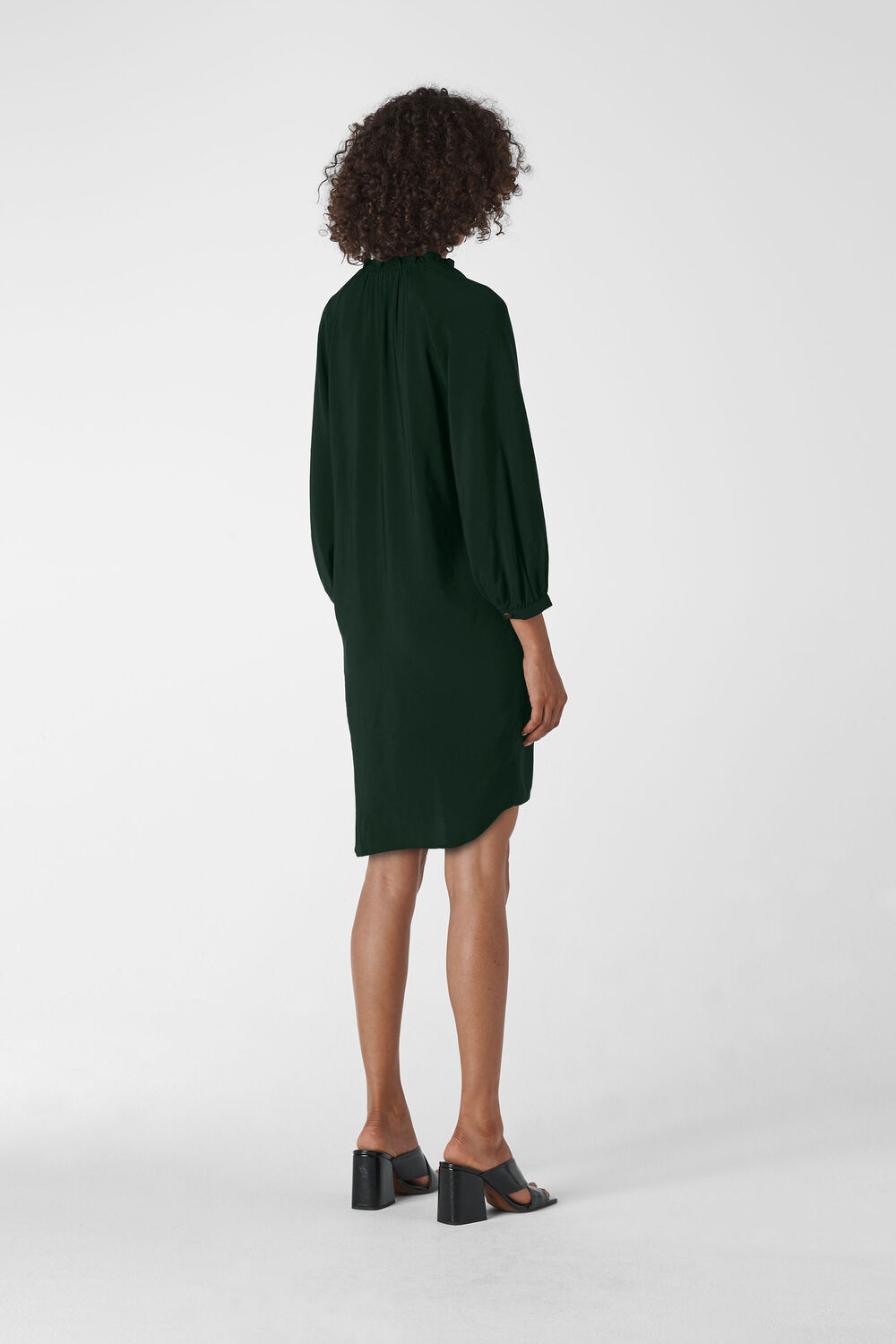 Enora Dress Dark Green