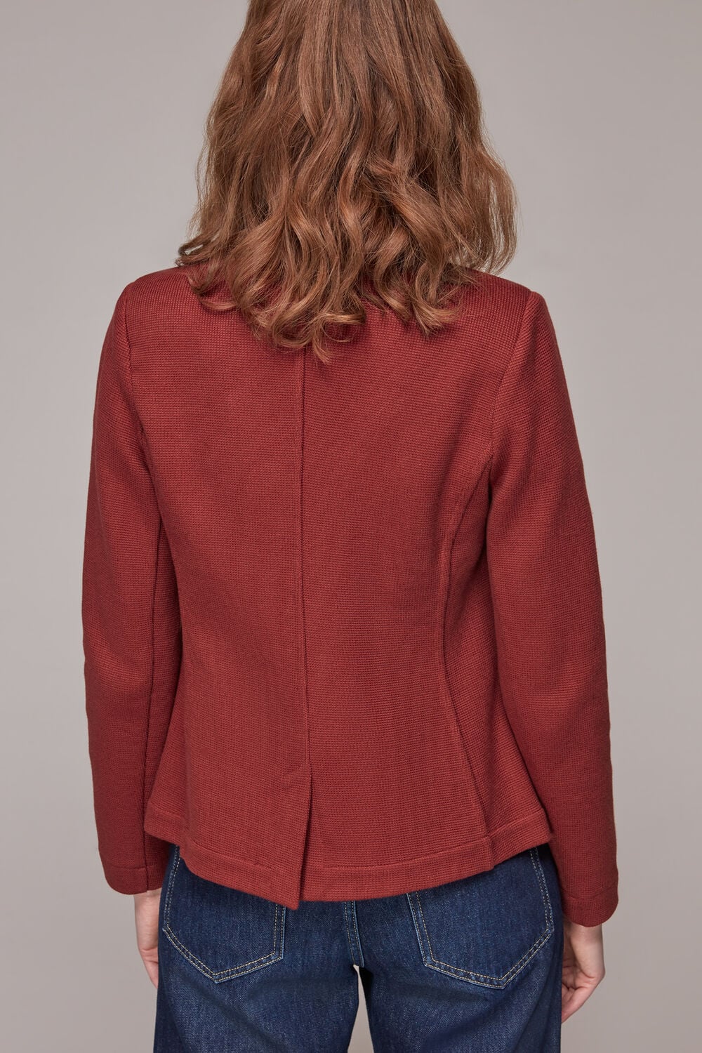 Slim Fit Jersey Jacket