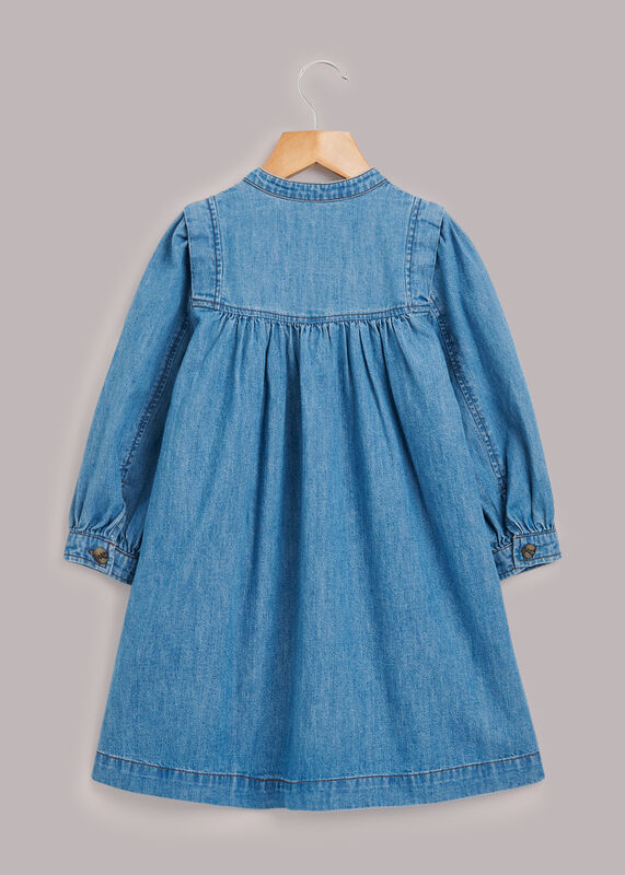 Denim Chambray Max Dress