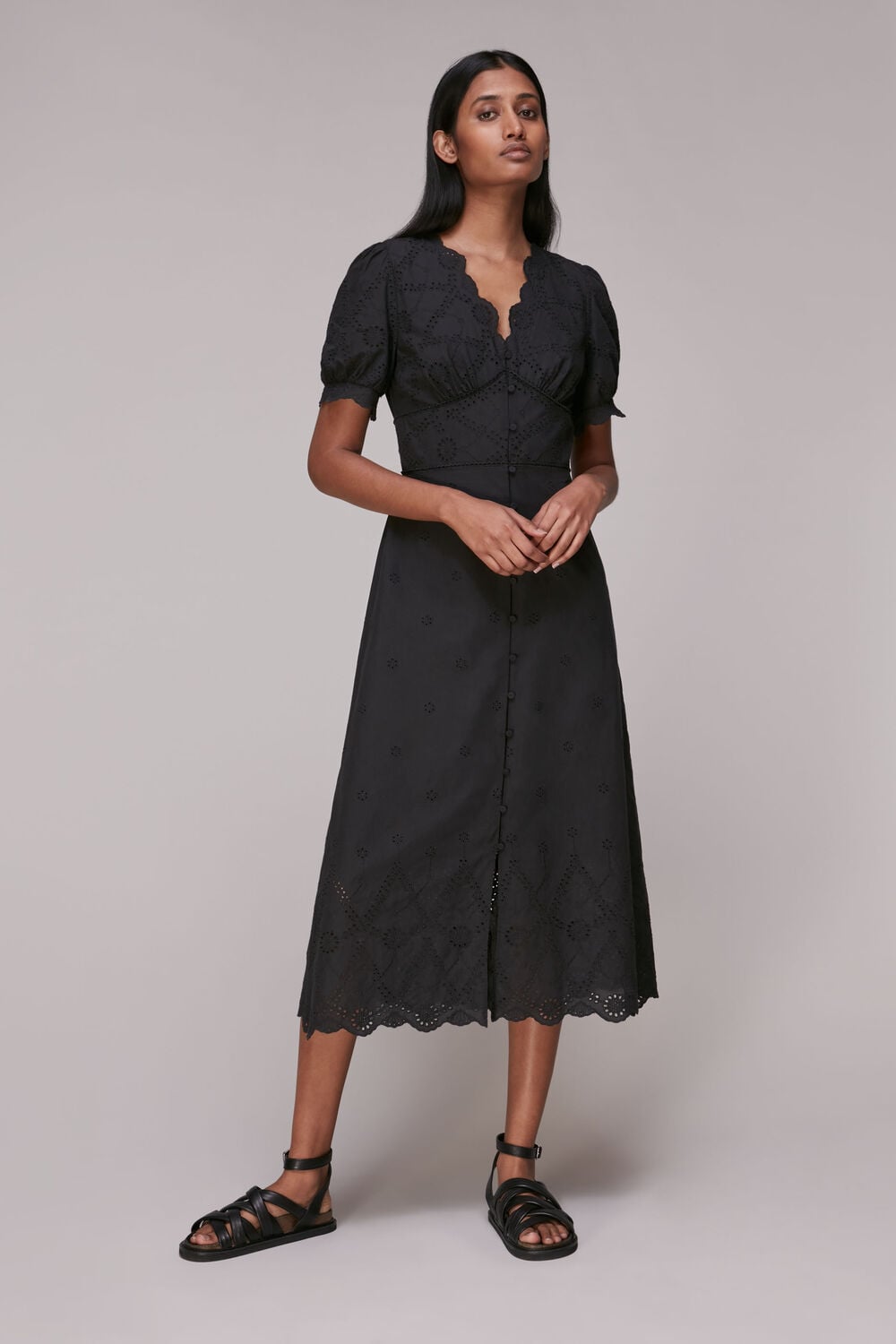 Carolyn Broderie Dress