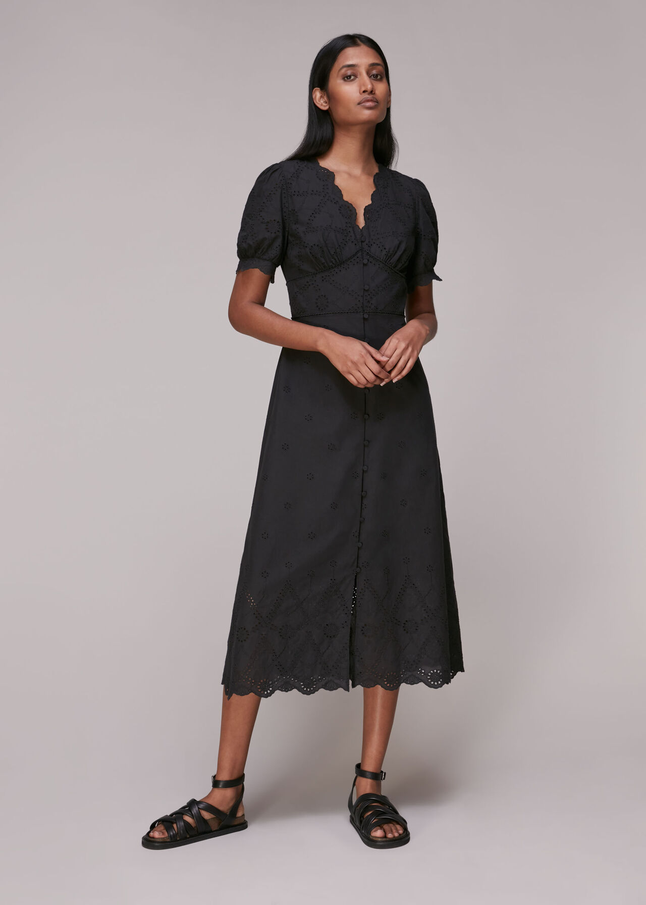 Carolyn Broderie Dress