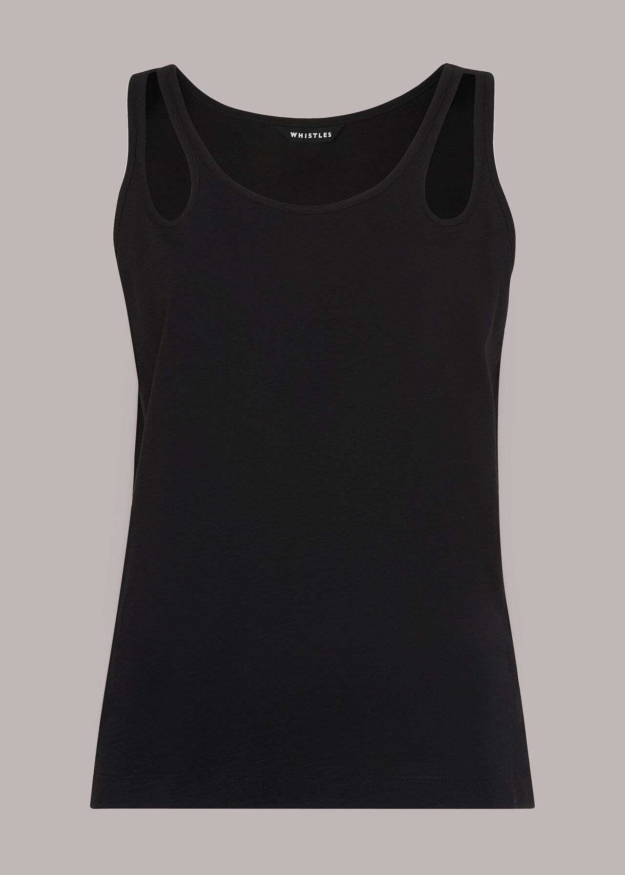 Black Raven Double Strap Tank | WHISTLES