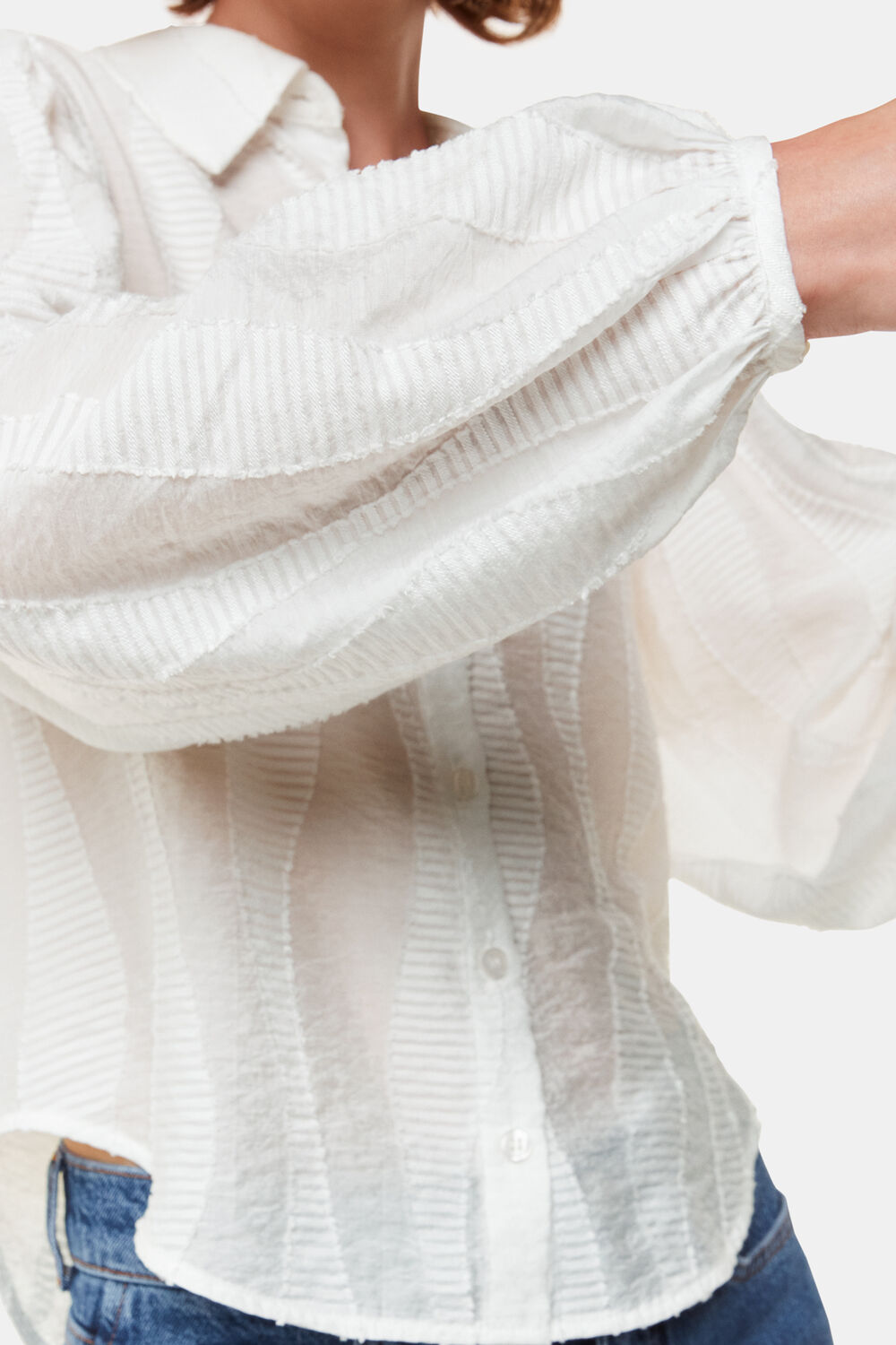 Hannah Textured Shirt
