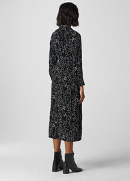 Stallion Print Shirt Dress