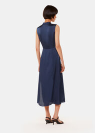 Aria Satin Midi Dress