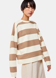 Wide Stripe Sweat