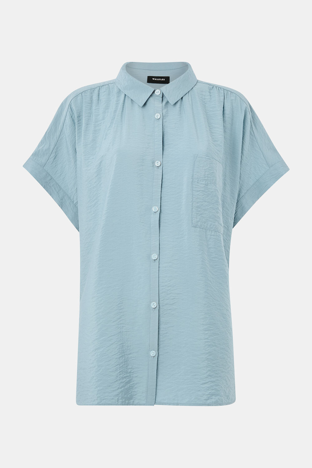 Pale Blue Button Up Nicola Shirt