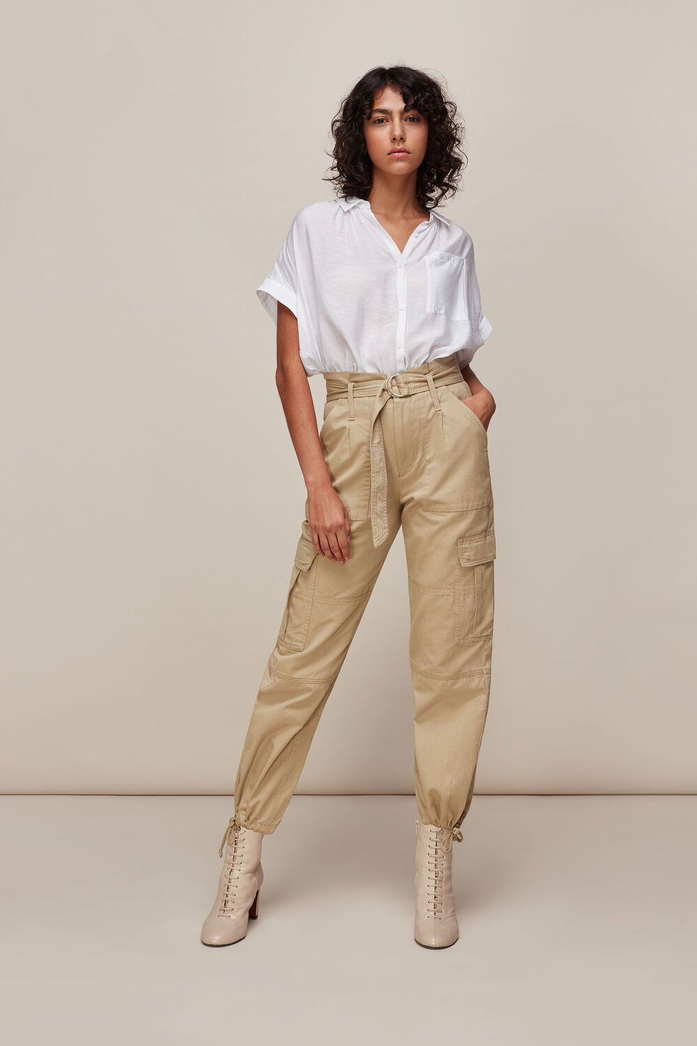 Cargo Military Trouser Stone