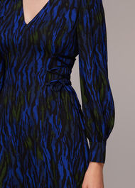 Watercolour Tiger Midi Dress