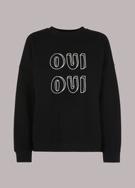 Oui Oui Logo Relaxed Sweat