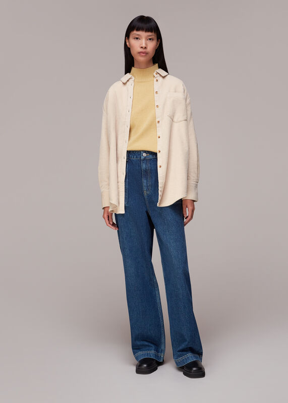 Lucie Corduroy Oversized Shirt
