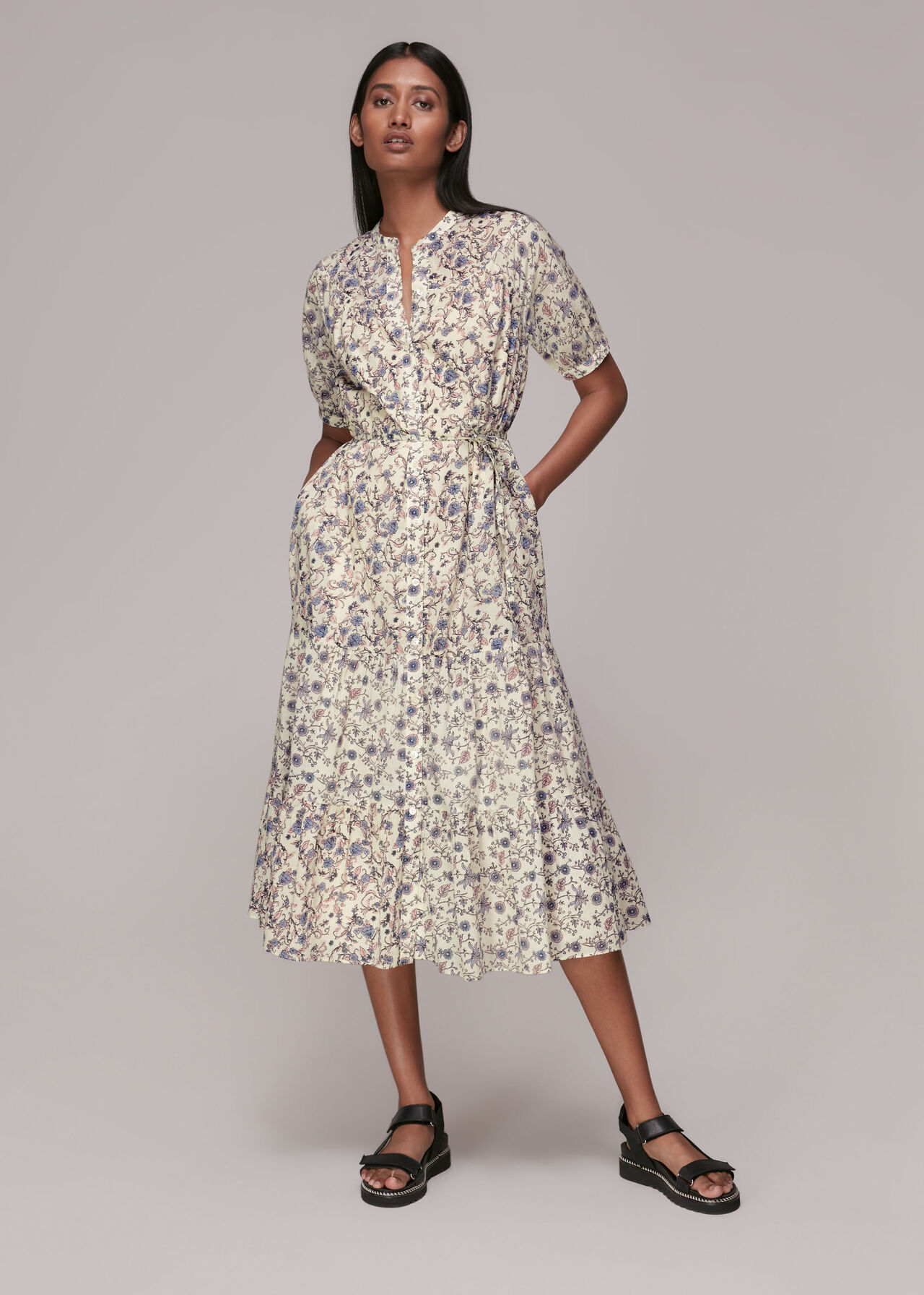 Millie Vintage Floral Dress