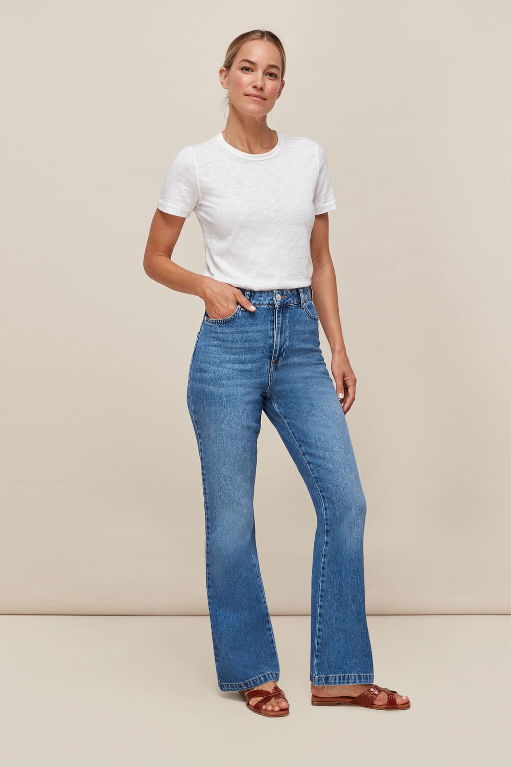 Authentic Flared Jean