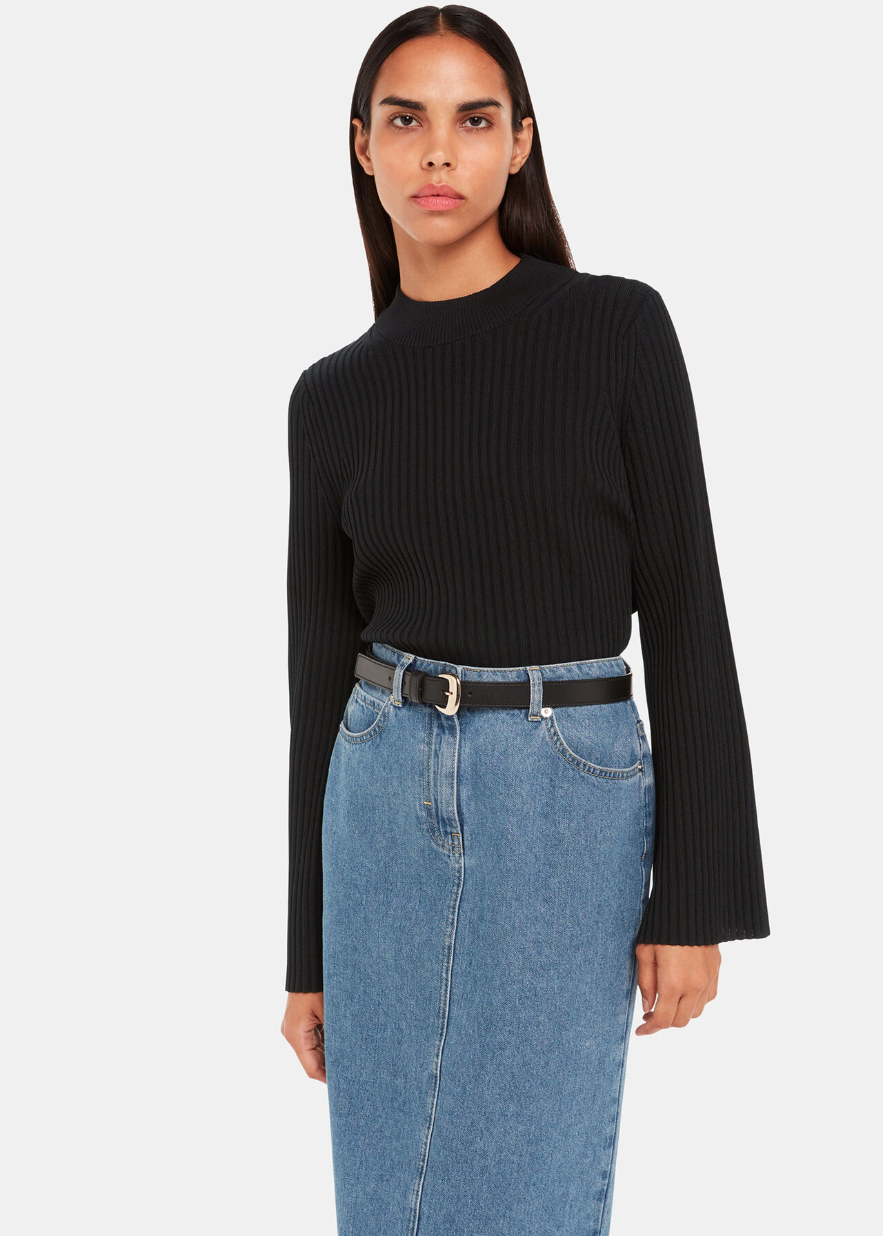 Fluted Sleeve Tunic