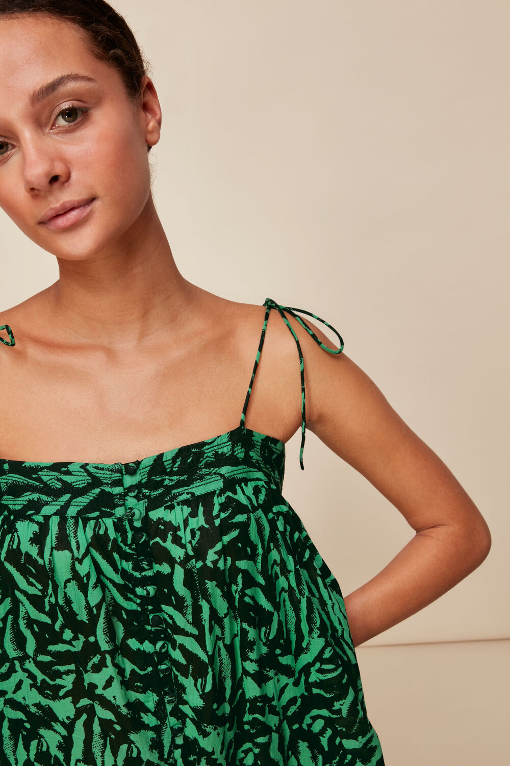 Tiger Animal Beach Jumpsuit