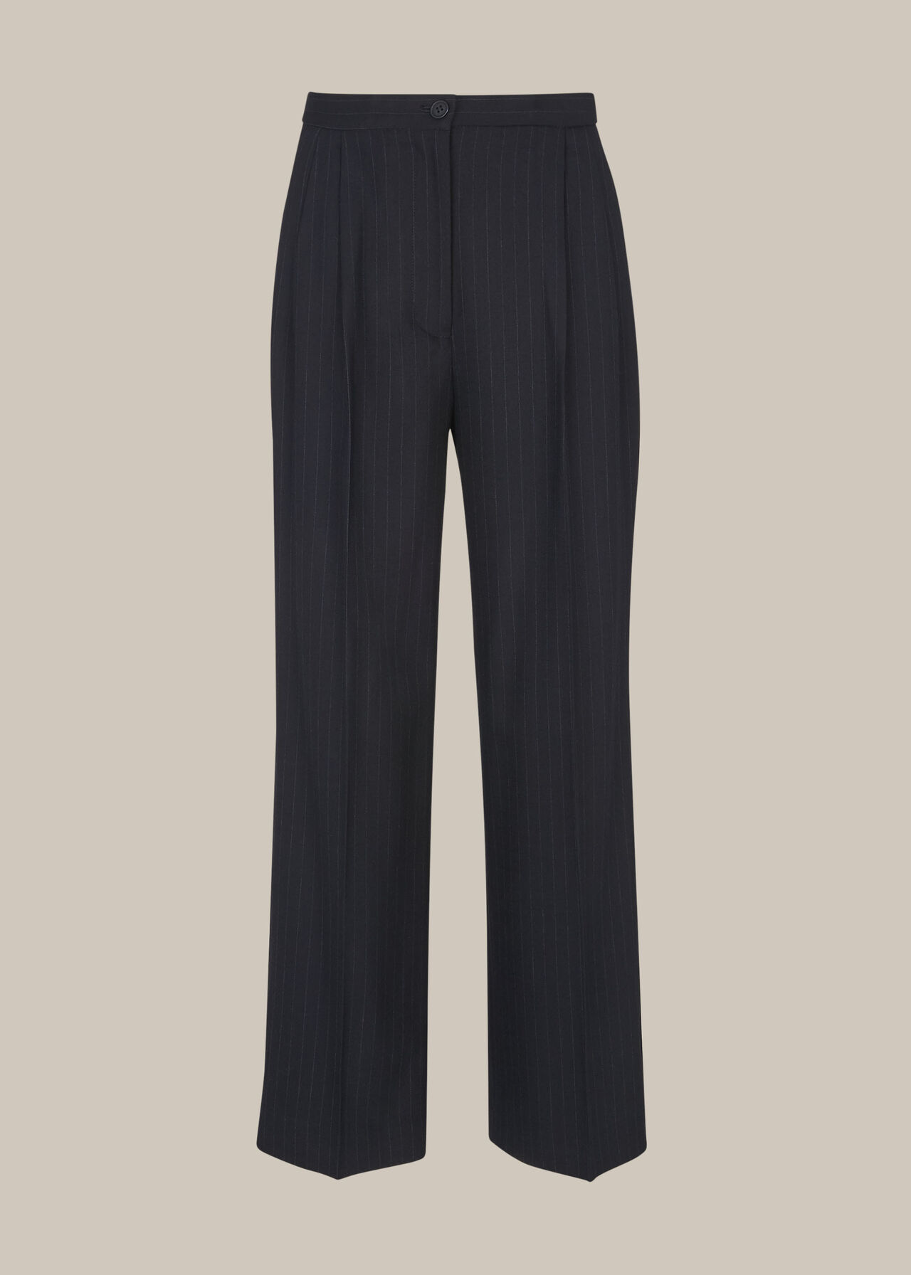 Pinstripe Full Length Trouser