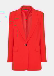 Boyfriend Crepe Blazer