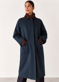 Gabriella Waxed Overcoat