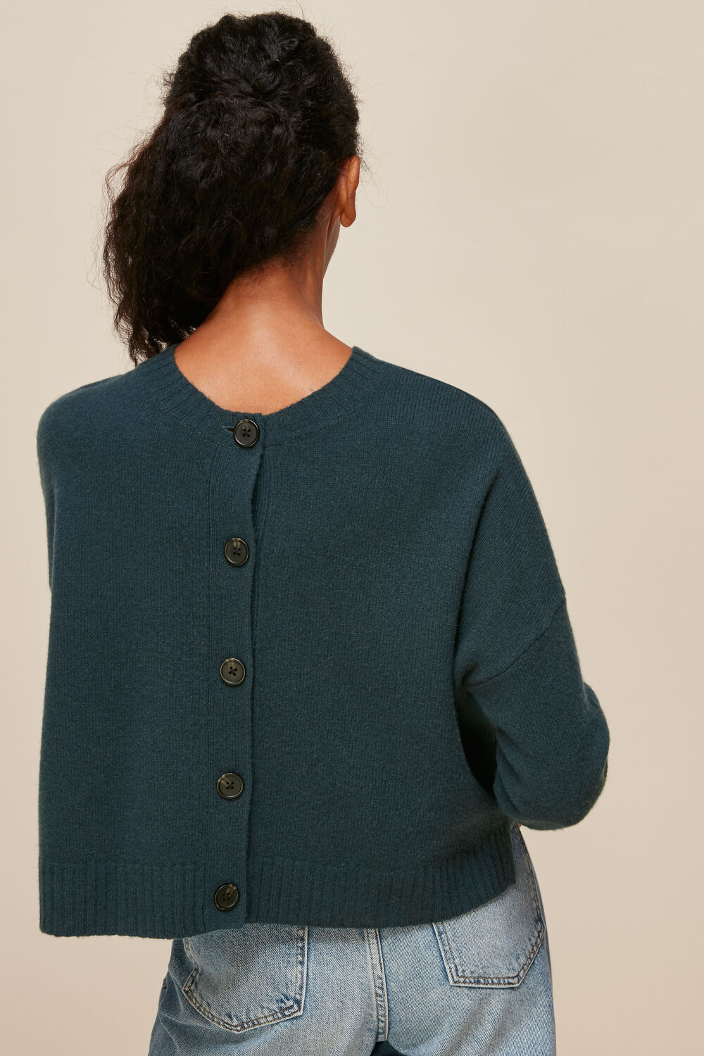 Reversible Merino Mix Cardigan
