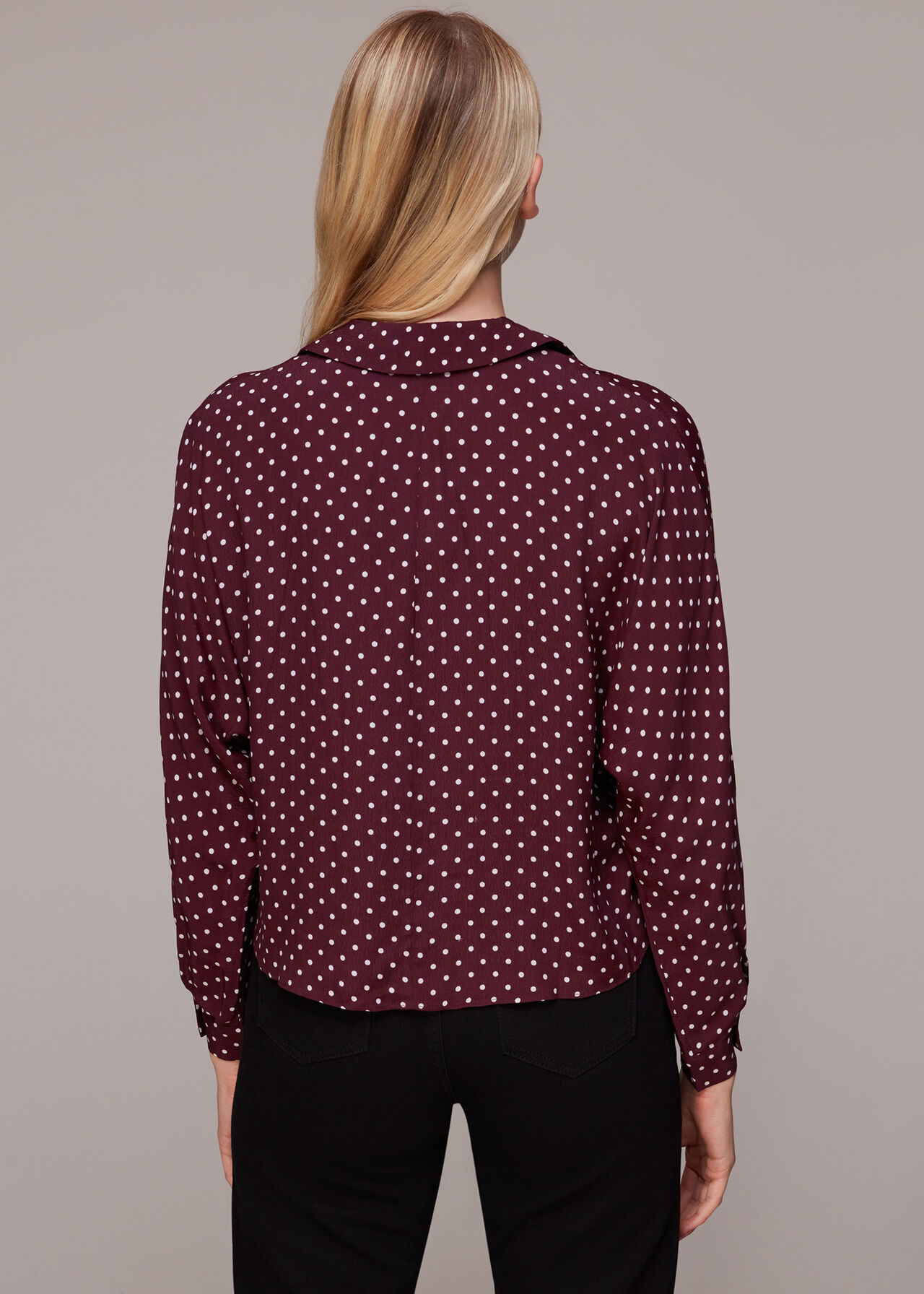 Spot Print Ramona Shirt