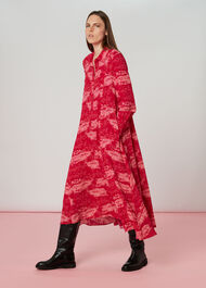 Field Print Dress