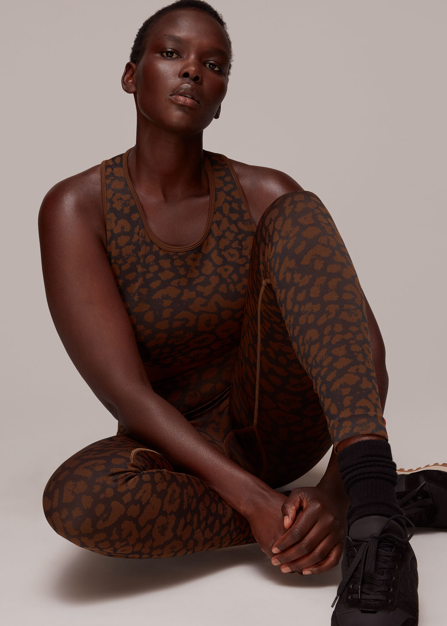 Leopard sports deals leggings