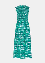 Linked Smudge Heidi Dress