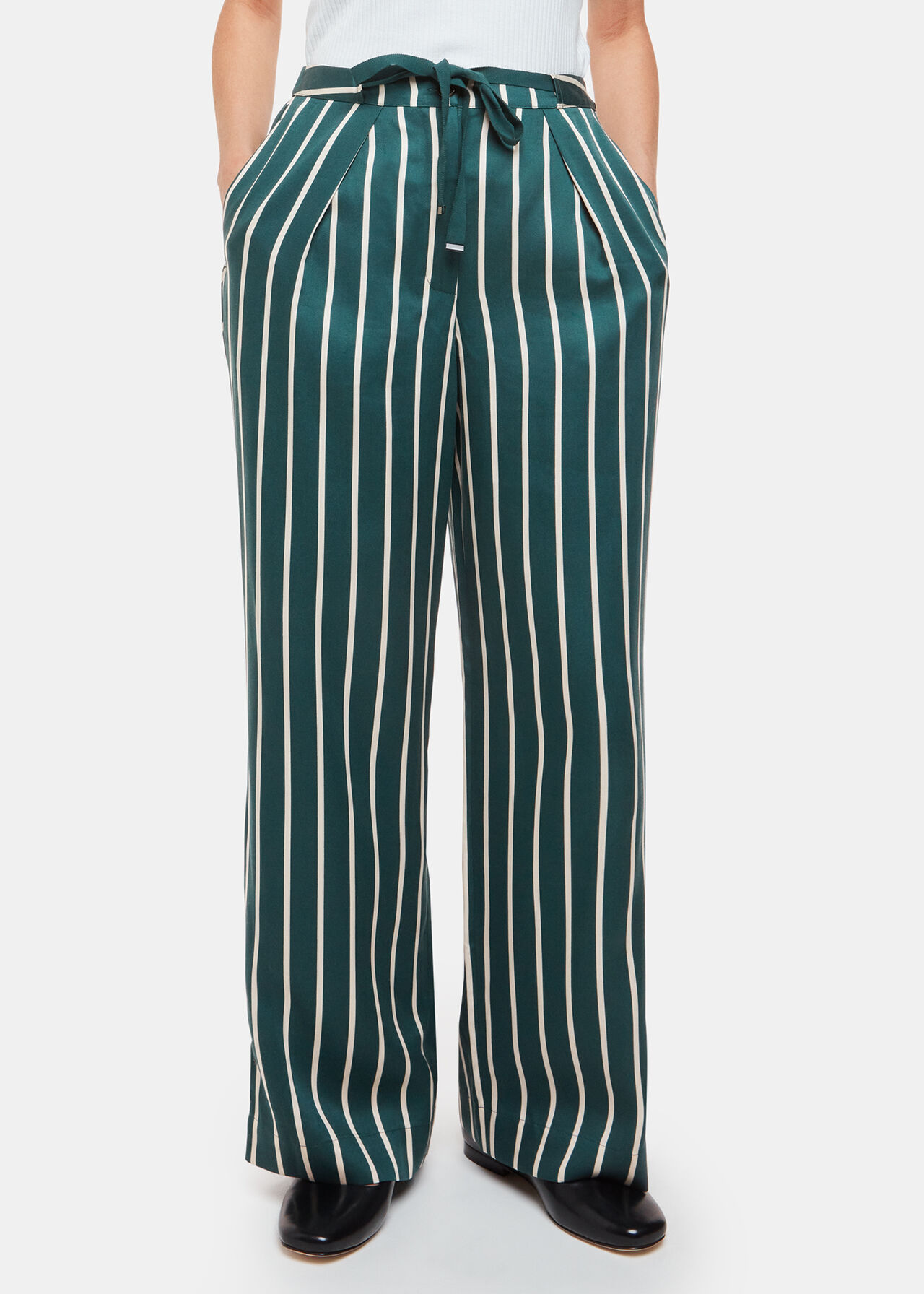 Petite Alex Stripe Trouser