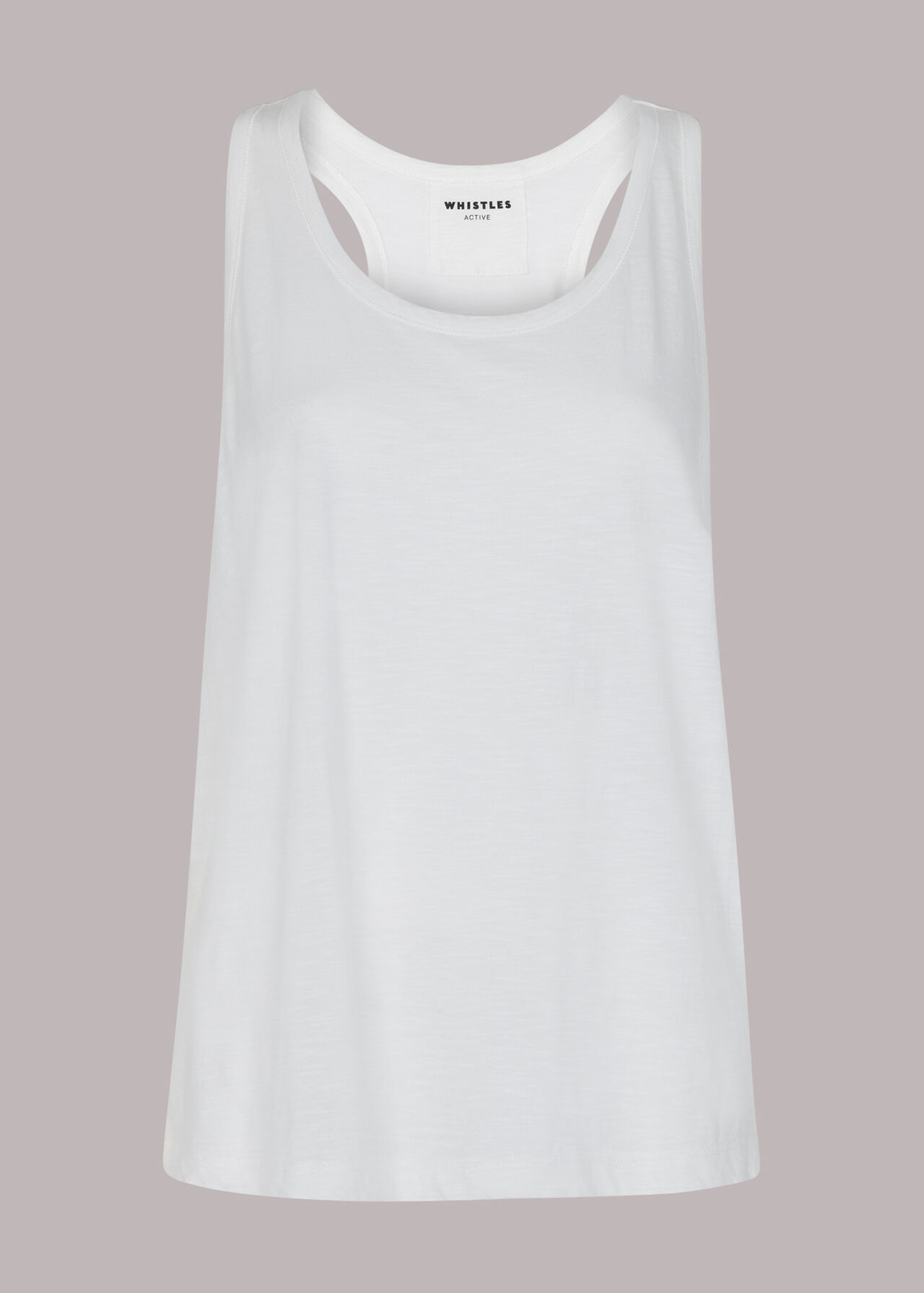 Curved Hem Active Vest