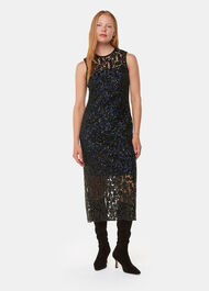 Floral Sequin Lyra Dress