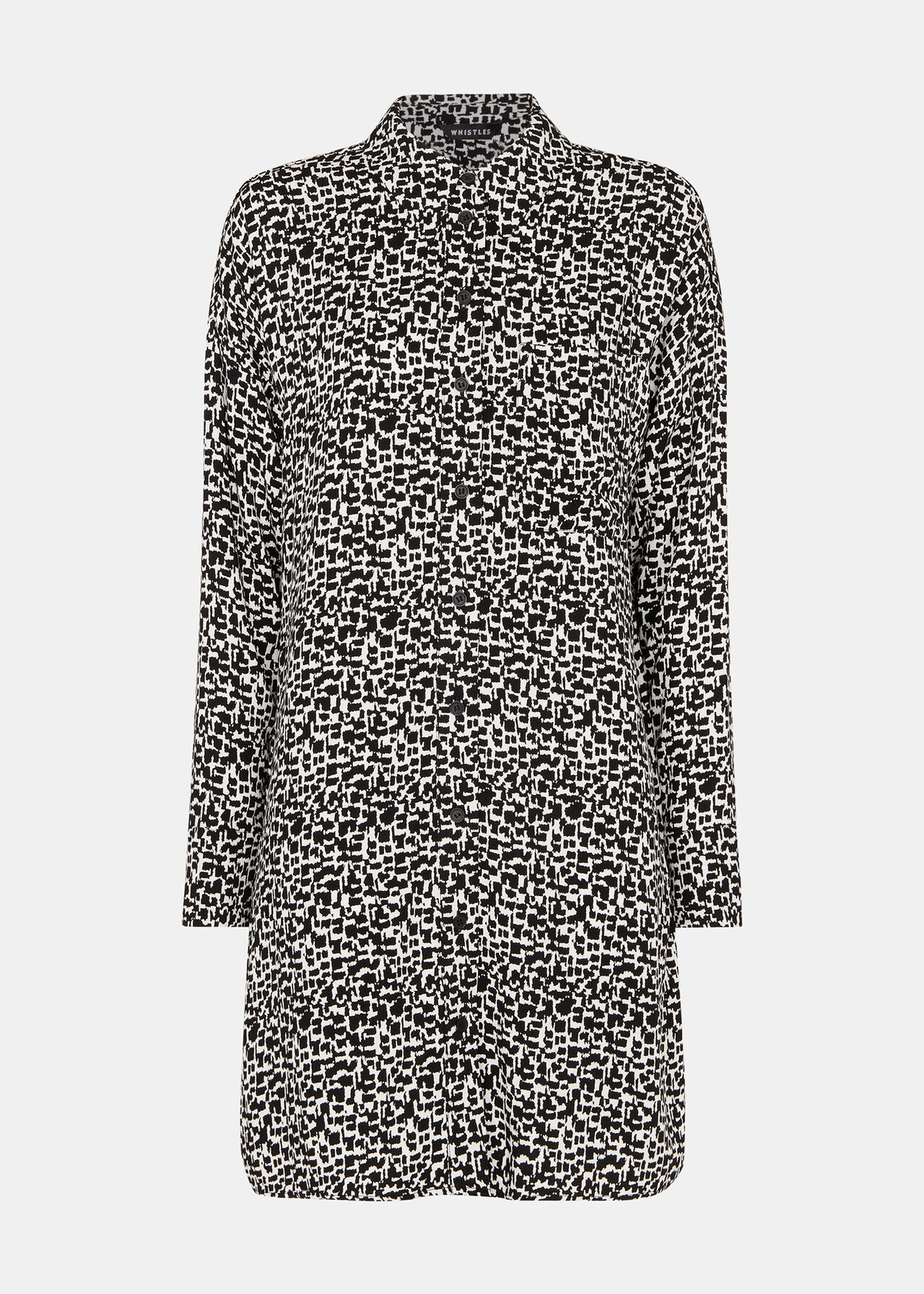 Helena Fuzzy Squares Dress