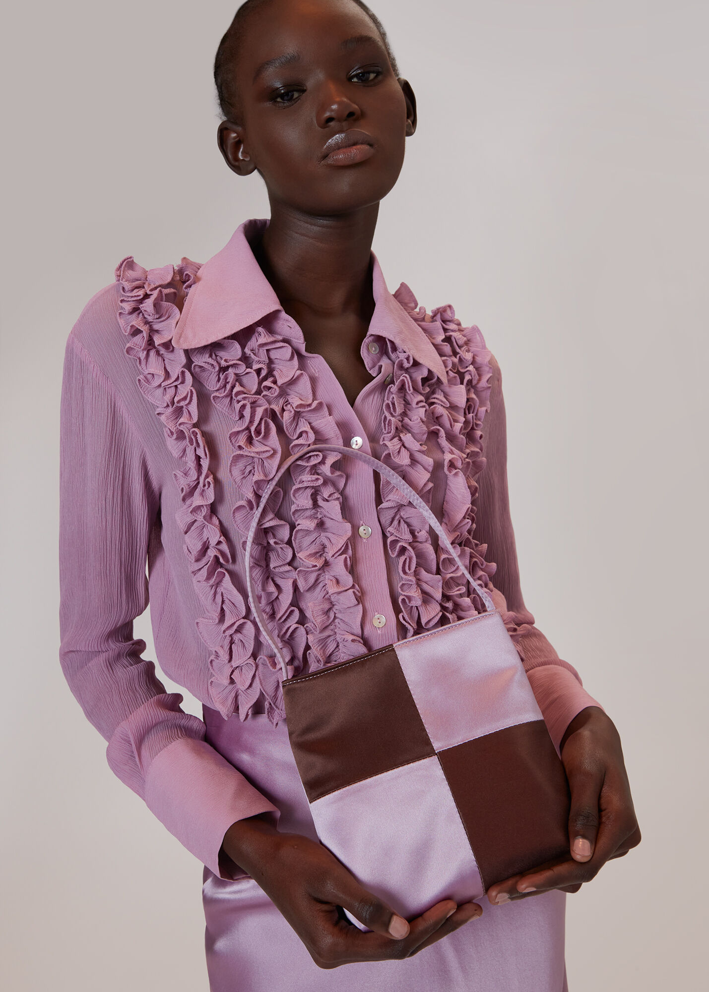 Gucci inspired shop ruffle blouse