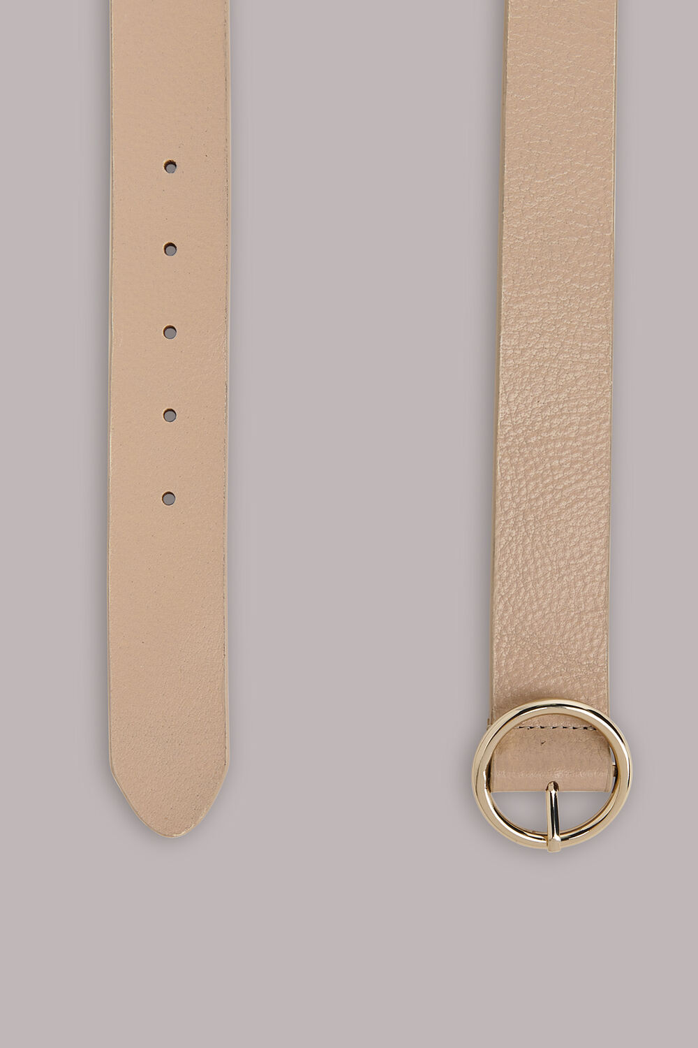 Circle Buckle Belt