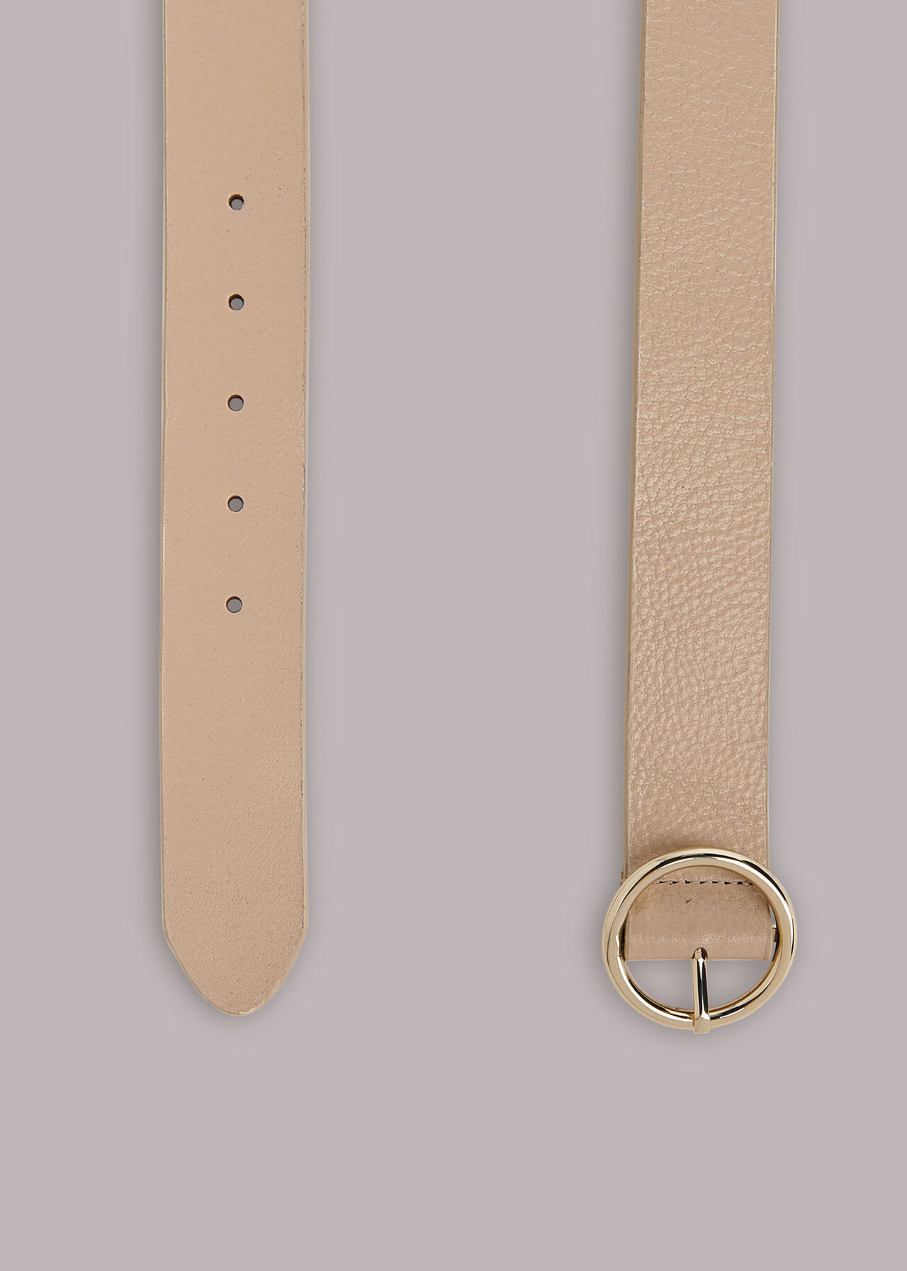 Circle Buckle Belt