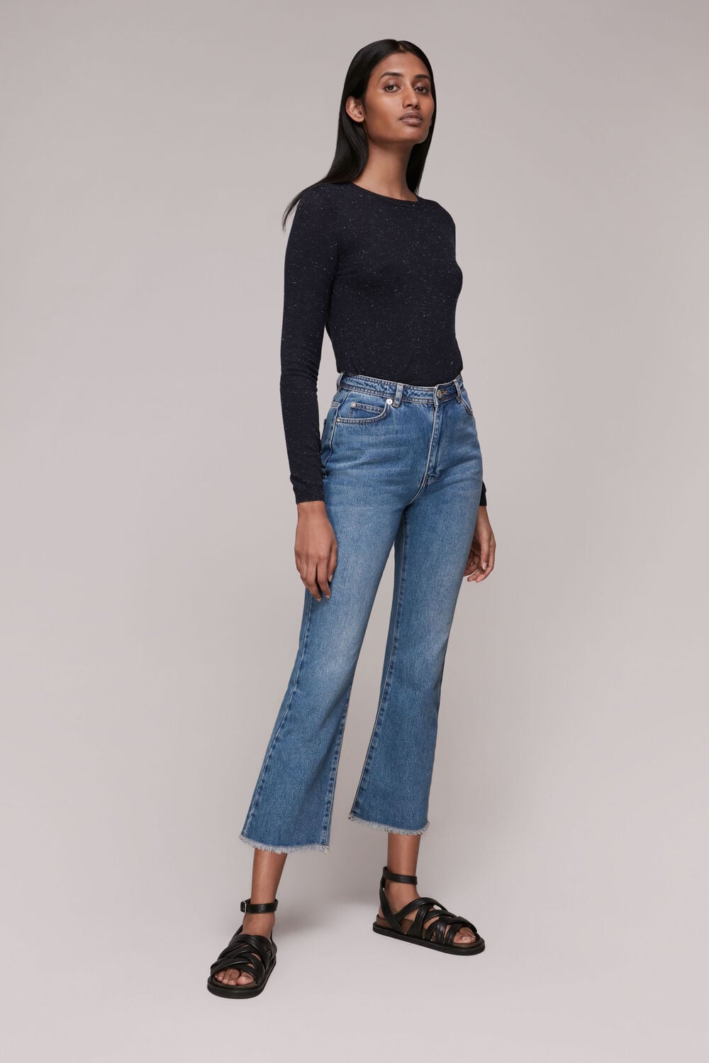 Navy Annie Sparkle Sweater