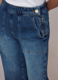 Authentic Side Zip Jean
