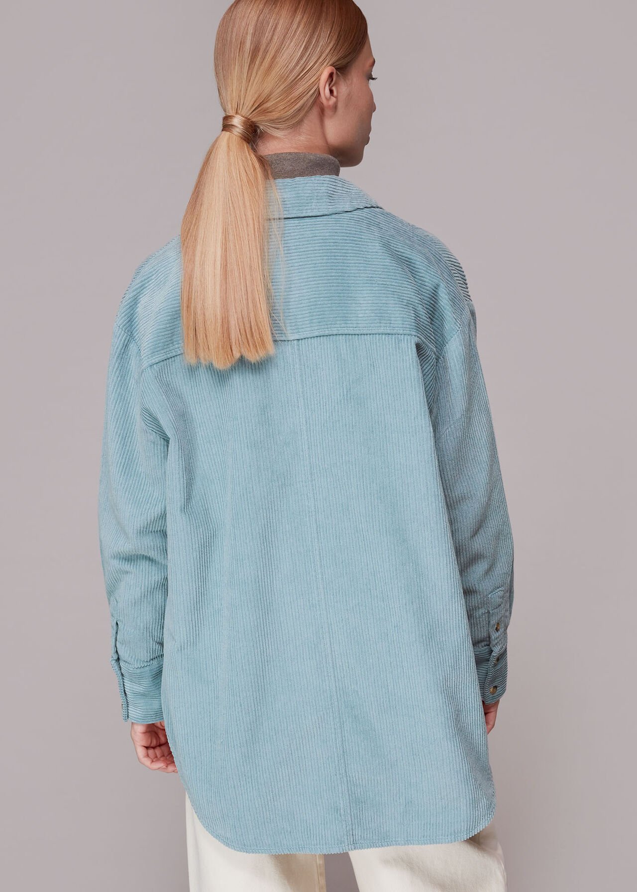 Lucie Corduroy Oversized Shirt