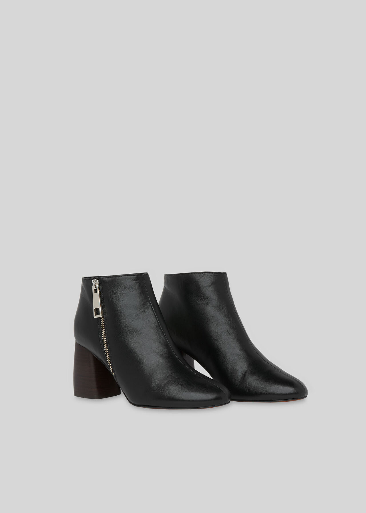 Pippa Side Zip Boot Black